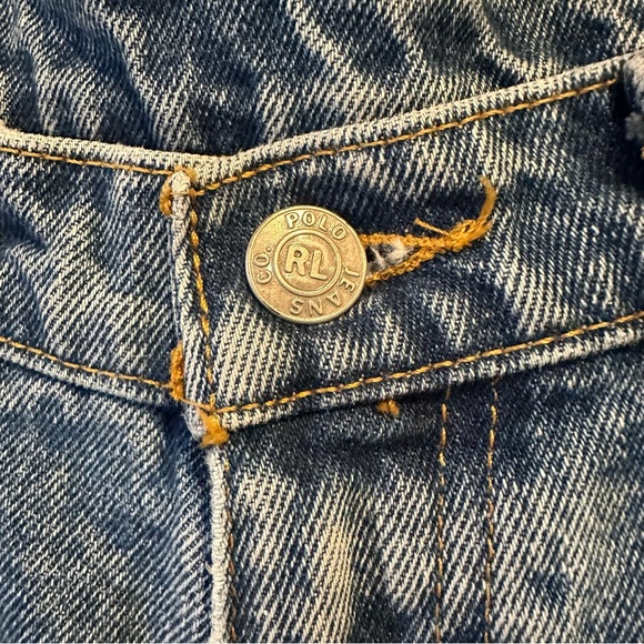 Vintage Polo Ralph Lauren Relaxed Straight Jeans. Size 12. - Picture 7 of 11